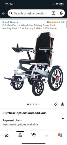 Electric folding wheelchair - electric,