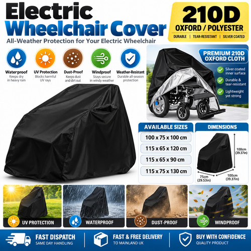 Electric wheelchair cover - wheelchair,