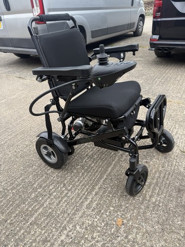 Folding electric wheelchair - folding,