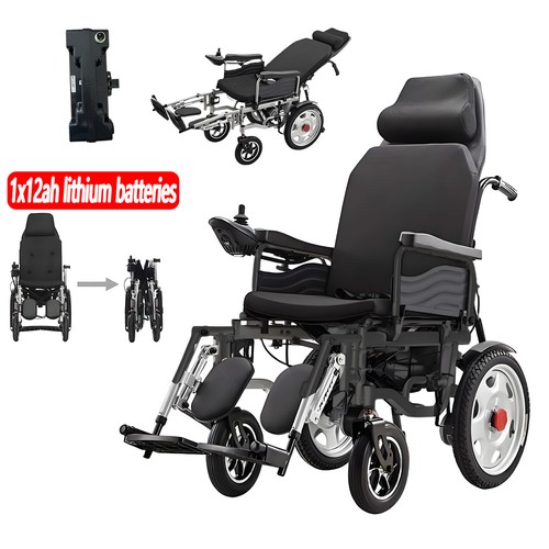 Reclining electric wheelchair - electric,