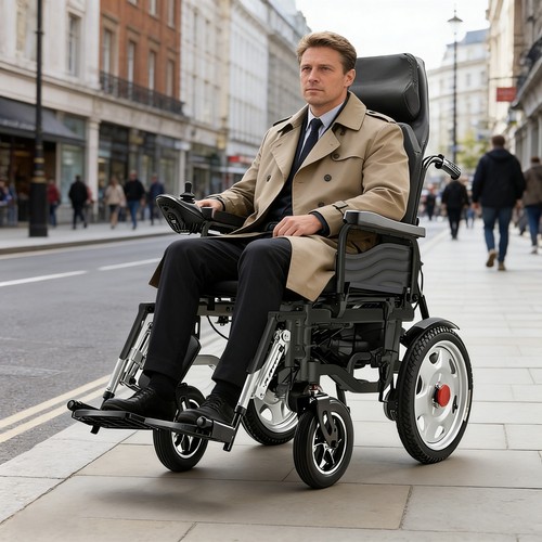 Foldable reclining electric - reclining,